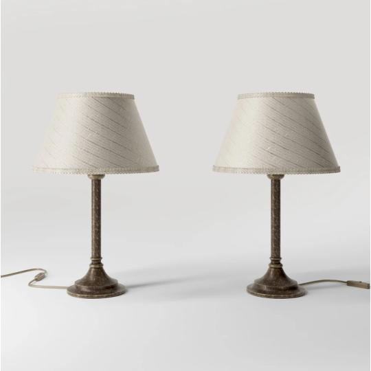 mediterran asztali lampa mediterran antikolt vintage textil lampernyos haloszoba olvasolampa elegans polgari regies szecesszios.jpg